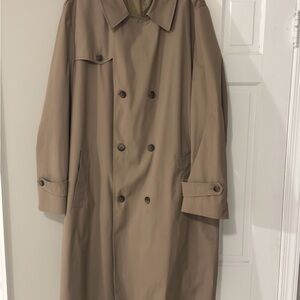 London Fog Men's Classic Beige Trench Coat